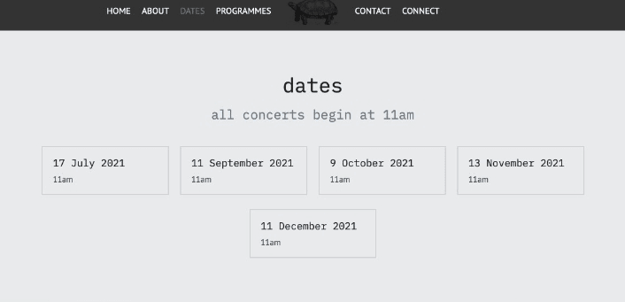 音樂會時間 音樂會時間